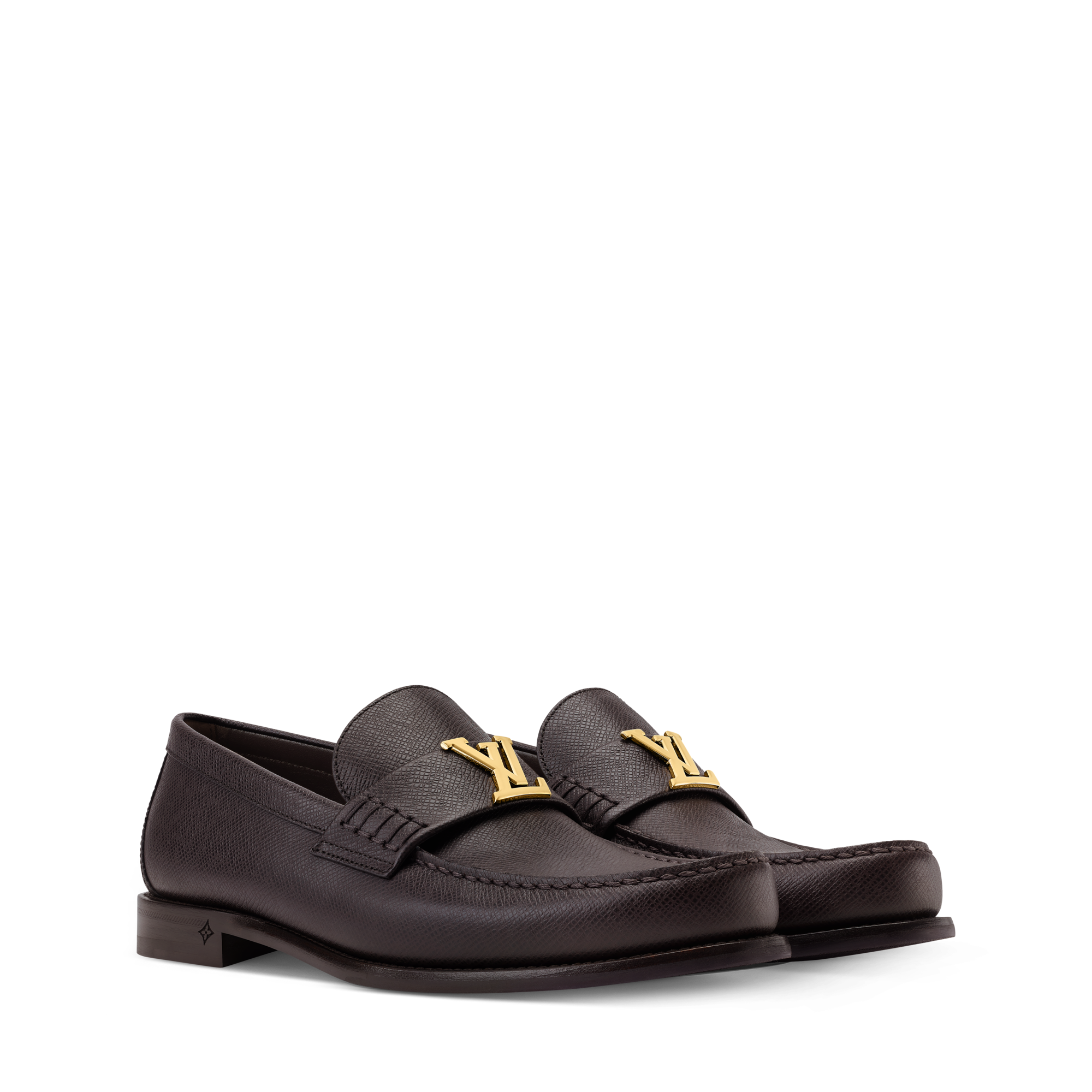 Louis Vuitton ブラック ローファー louis-vuitton-major-loafer--